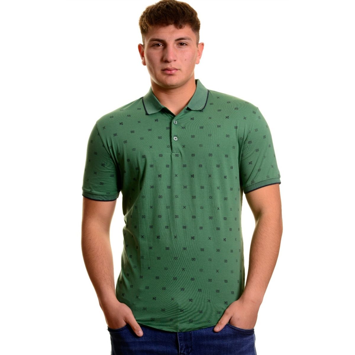 GENERICO - Polera pique para  hombre con diseño