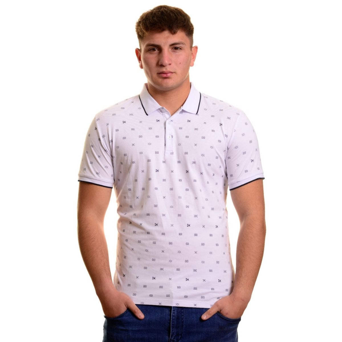 GENERICO - Polera pique para  hombre con diseño