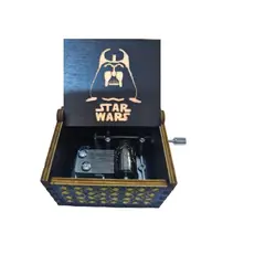 GENERICO - CAJA MUSICAL STAR WARS DARTH VADER NEGRA