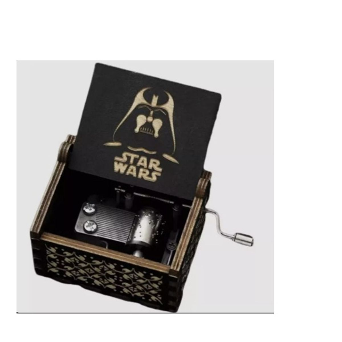 GENERICO - CAJA MUSICAL STAR WARS DARTH VADER NEGRA