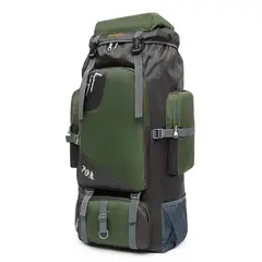 GENERICO - Mochila Bolso Impermeable Camping Trekking Y Viajes De 90ltrs