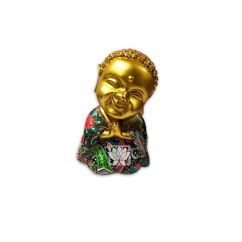 GENERICO - Figura Buda Joven Grande Paz y Rezando
