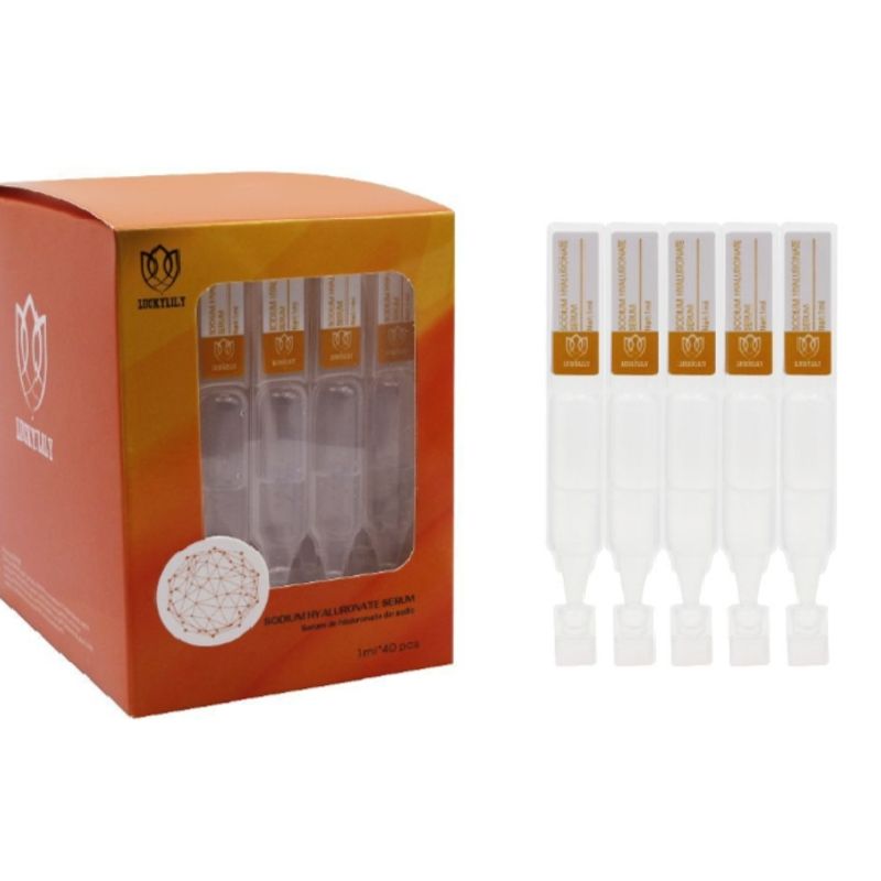GENERICO - 40 Ampollas Serum  Facial  Hyaluronate de Sodio - Antiedad