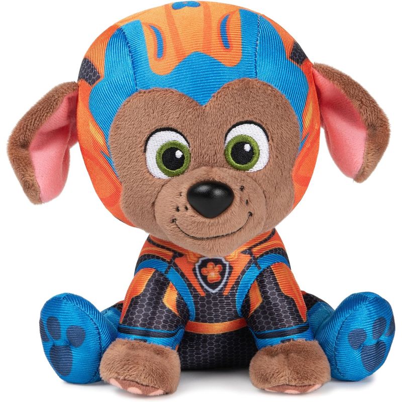 PAW PATROL - Peluche Paw Patrol 17 Cm Zuma - Mighty Movie