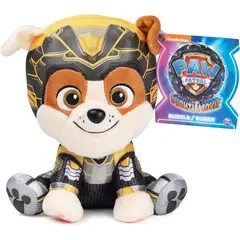 PAW PATROL - Peluche 17 Cm Rubble - Mighty Movie