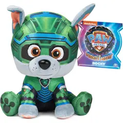 PAW PATROL - Peluche 17 Cm Rocky - Mighty Movie