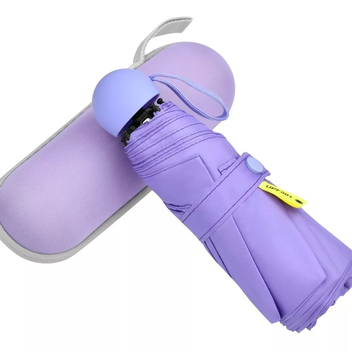 AIZO - Violeta 8 Huesos Paraguas Mini Sombrilla De Bolsillo