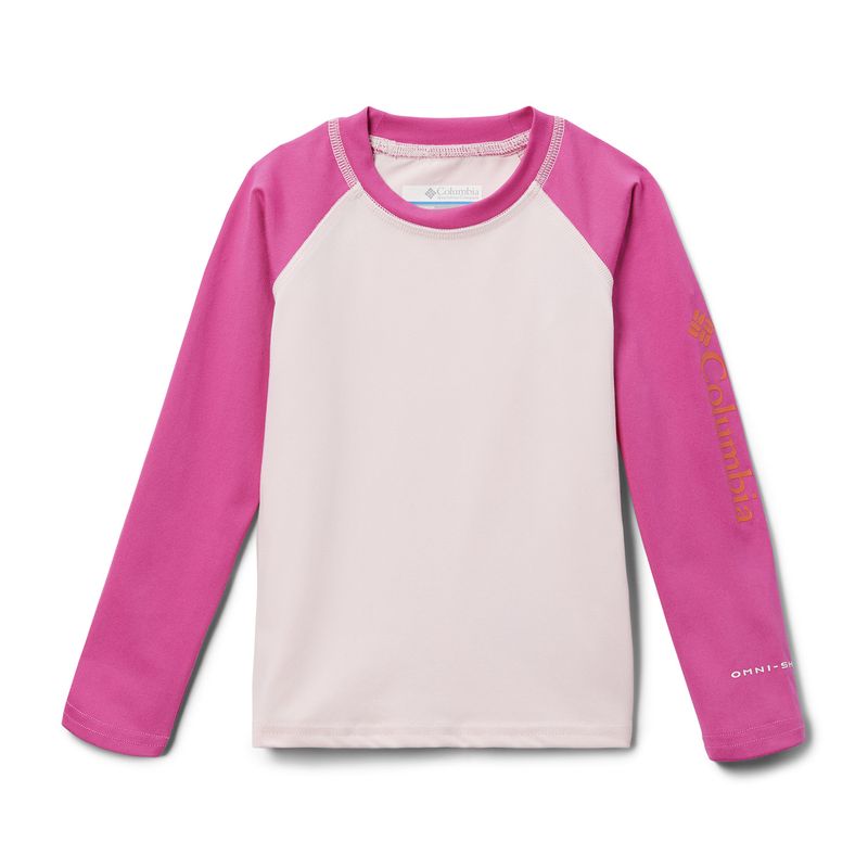 COLUMBIA - Polera Manga Larga Niño Sandy Shores Rosado COLUMBIA