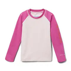 COLUMBIA - Polera Manga Larga Niño Sandy Shores Rosado