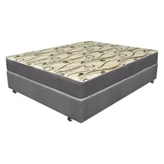 SPOMO - Box Americano T3500 2 Plazas Café, Base normal