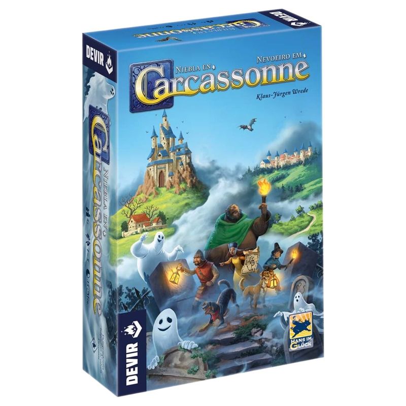 DEVIR - Devir - Juego de Mesa - Carcassonne: Niebla en Carcassonne