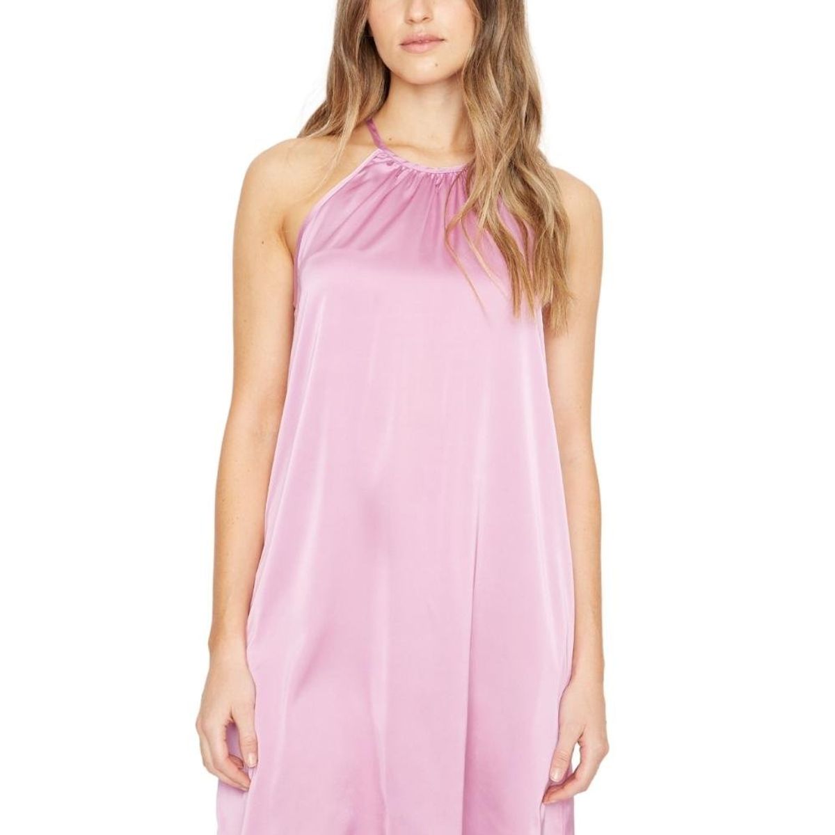 JACINTA TIENDA - Vestido Rena satin lila Jacinta Tienda