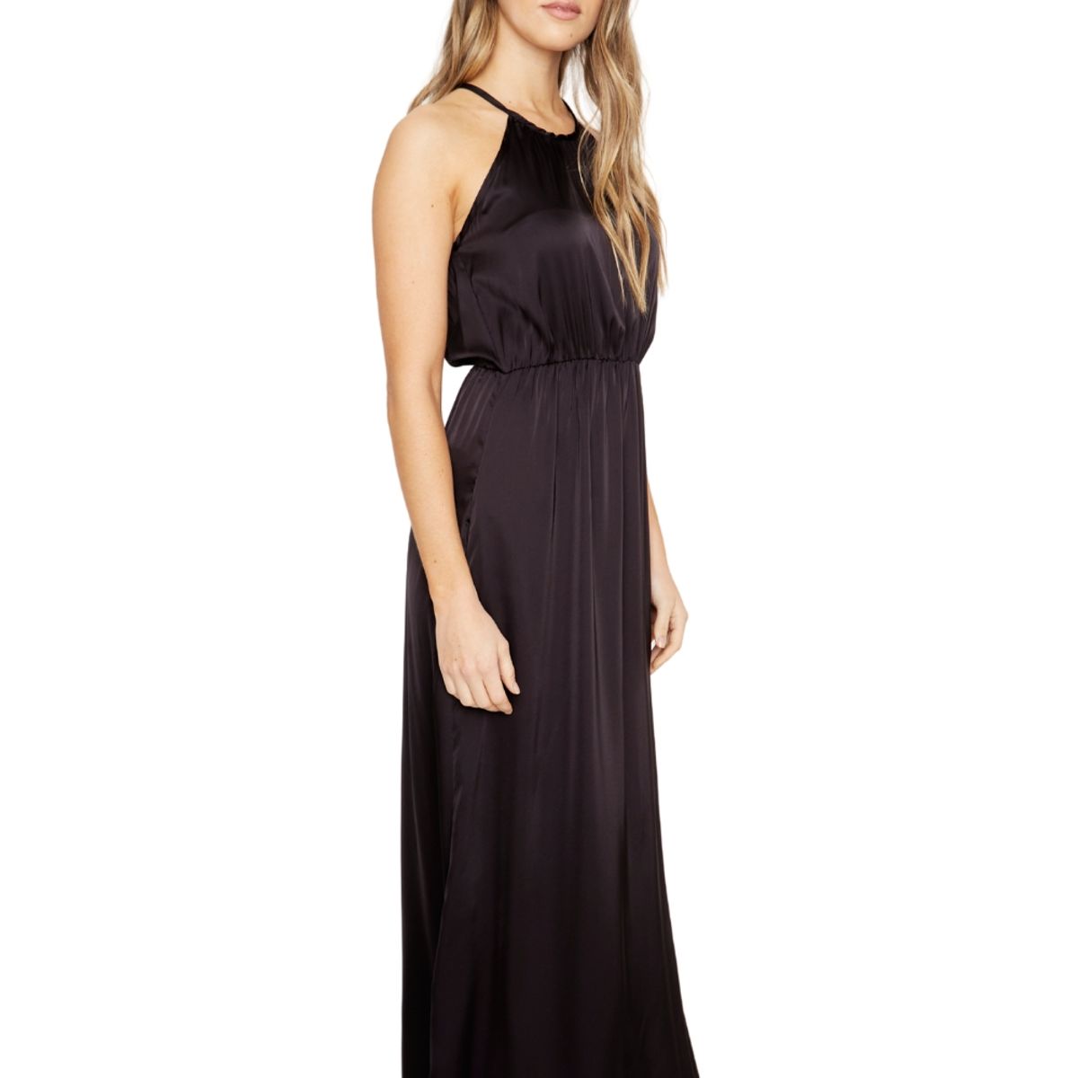 JACINTA TIENDA - Vestido Renata satin negro Jacinta Tienda