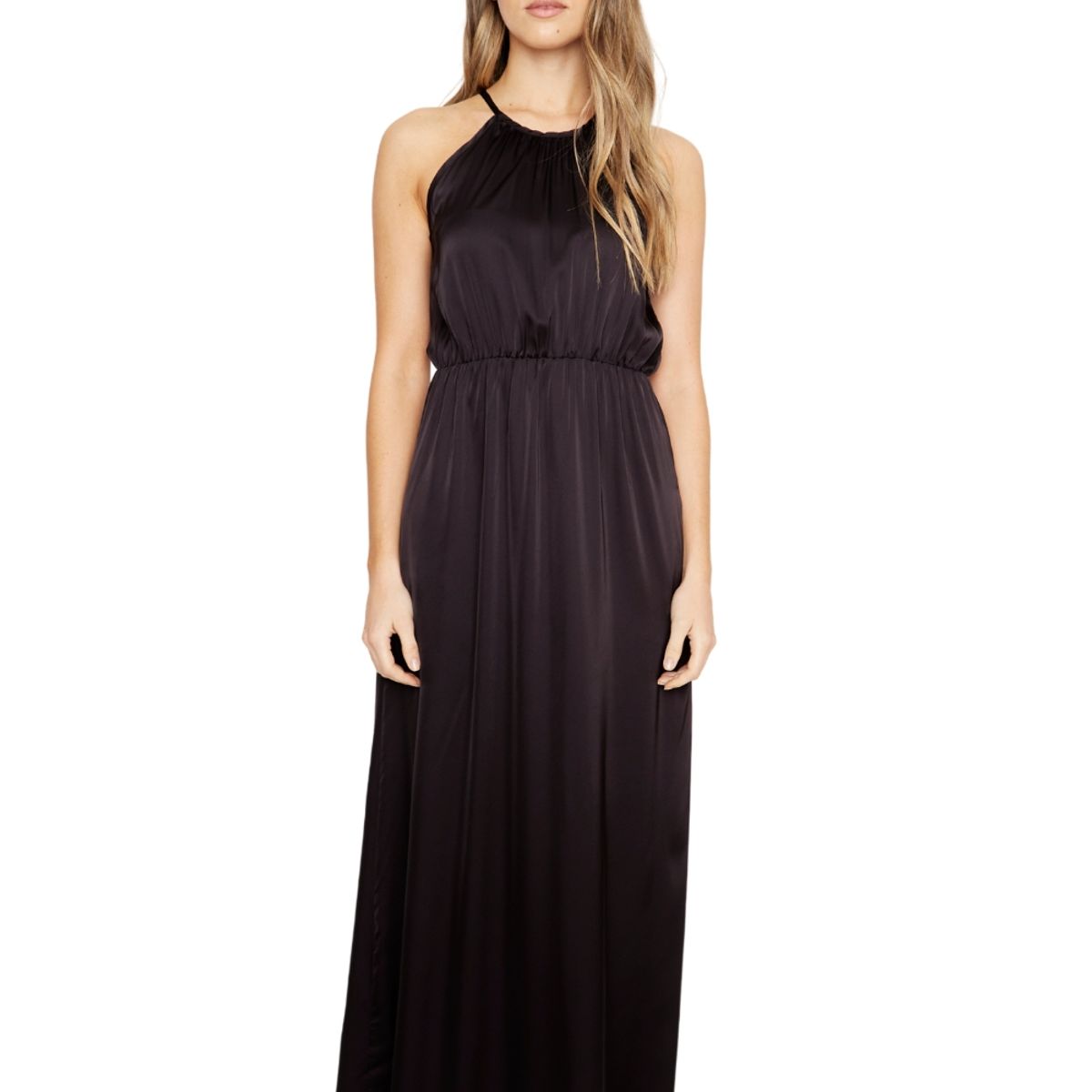 JACINTA TIENDA - Vestido Renata satin negro Jacinta Tienda