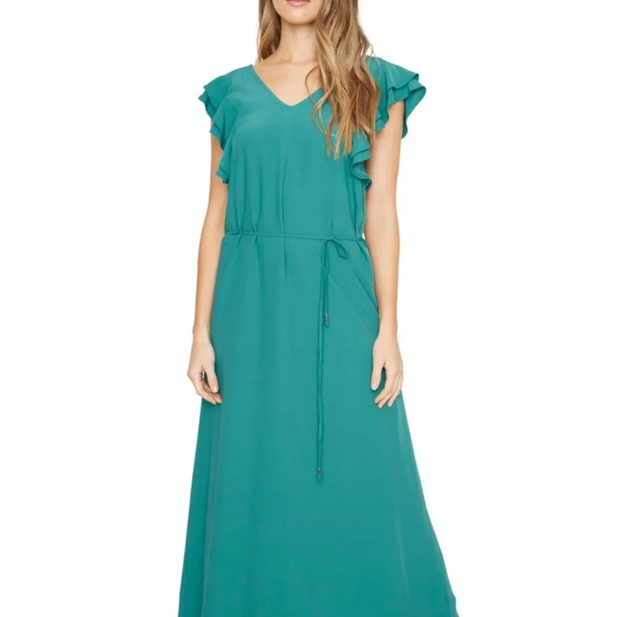 JACINTA TIENDA - Vestido Zuzu petróleo Jacinta Tienda