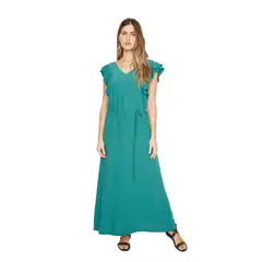 JACINTA TIENDA - Vestido Zuzu petróleo