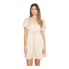 JACINTA TIENDA - Vestido Luci satin dorado
