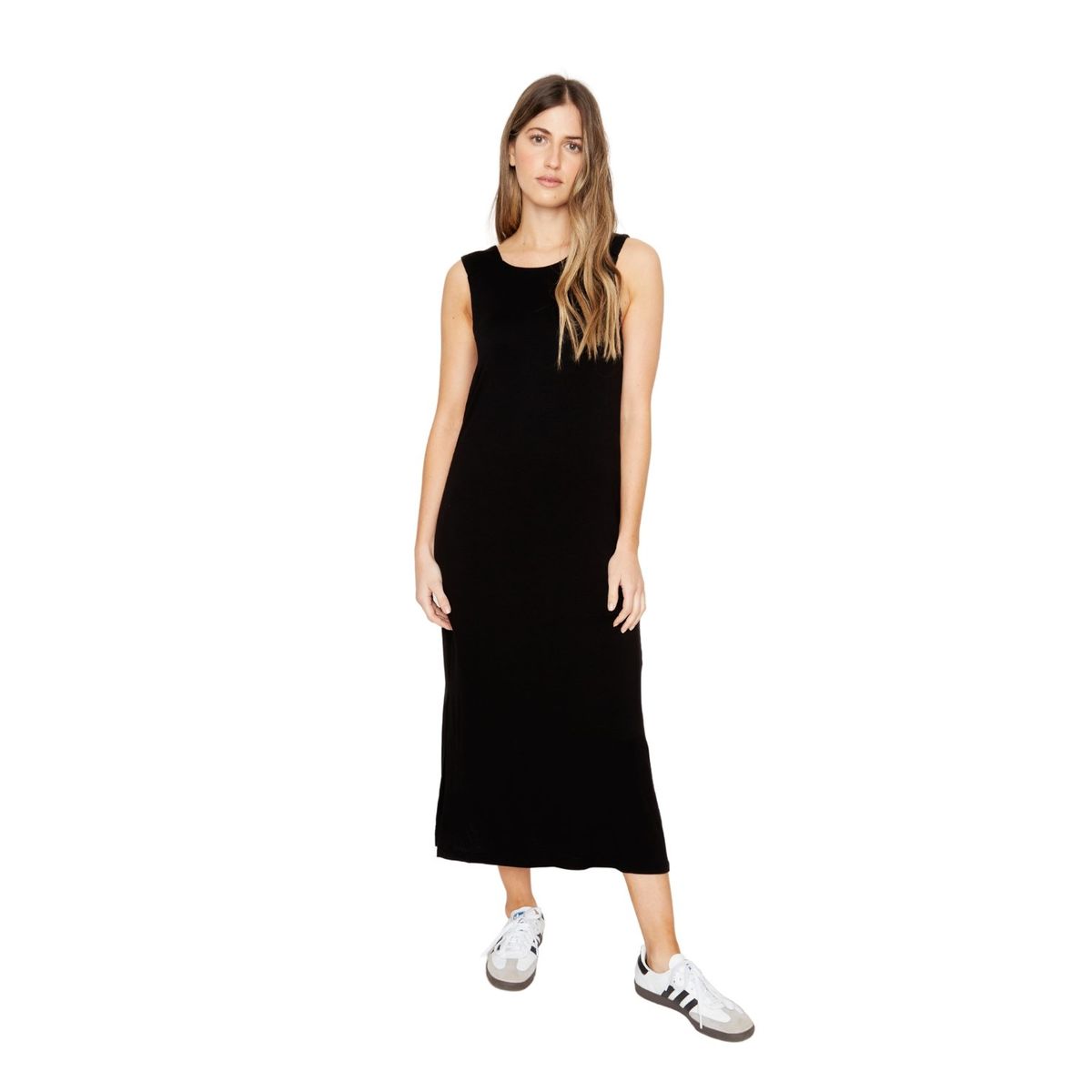 JACINTA TIENDA - Vestido Pola negro Jacinta Tienda