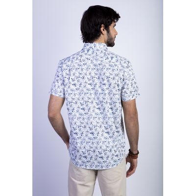 Imagen 2 del producto Camisa Estampada Cambridge Fj Azul