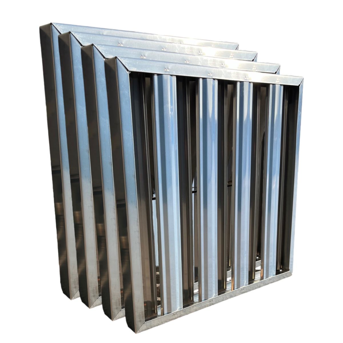 PROCHEF - 4 x Filtro Acero Inoxidable 50x50 cm. para Campana.