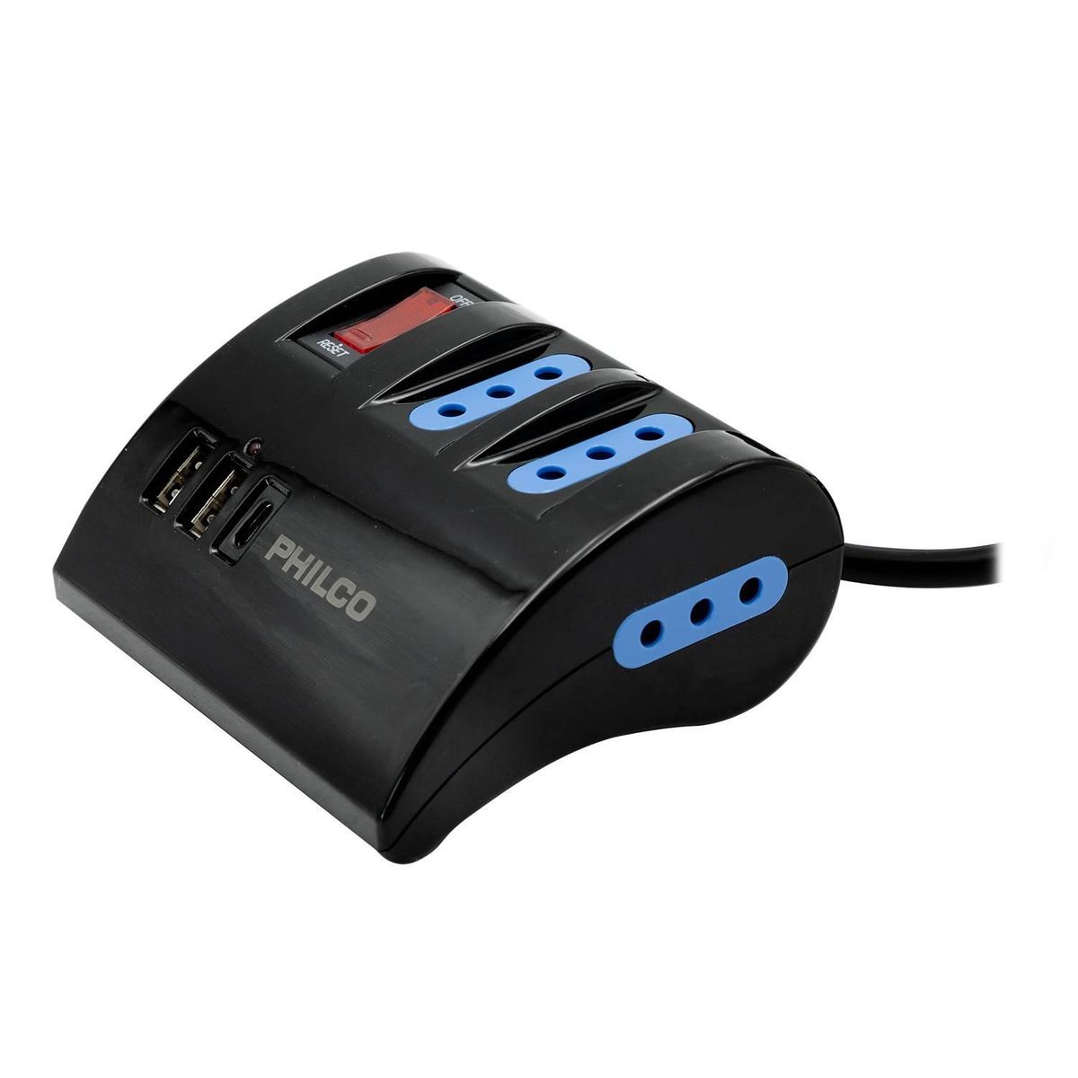 PHILCO - Alargador Extensión Escritorio Usb C Negro Philco - SC
