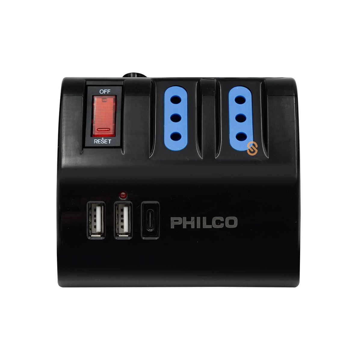 PHILCO - Alargador Extensión Escritorio Usb C Negro Philco - SC
