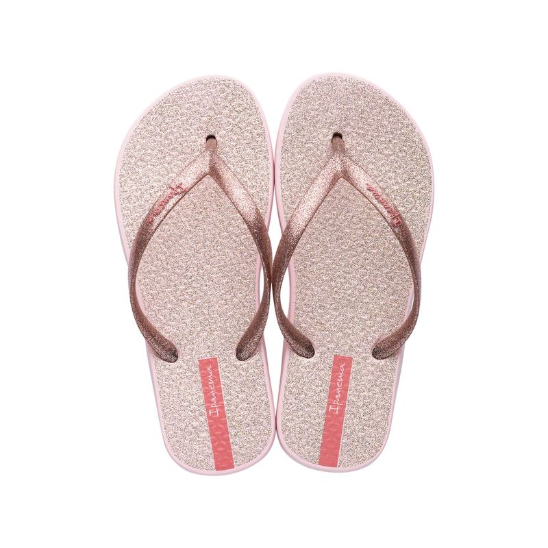 IPANEMA - Sandalia Glitter Kids Rosa Claro Ipanema