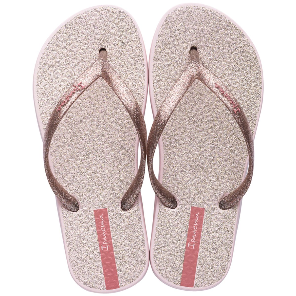 IPANEMA - Sandalia Glitter Kids Rosa Claro Ipanema