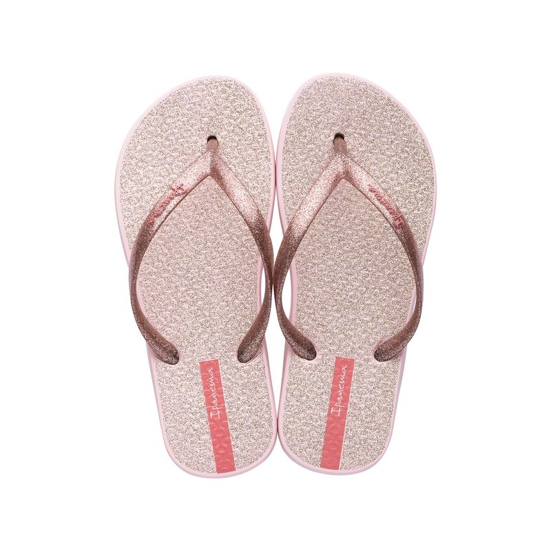 IPANEMA - Sandalia Glitter Kids Rosa Claro Ipanema