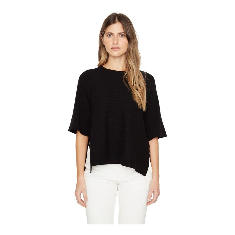 JACINTA TIENDA - Chaleco Sole negro Jacinta Tienda