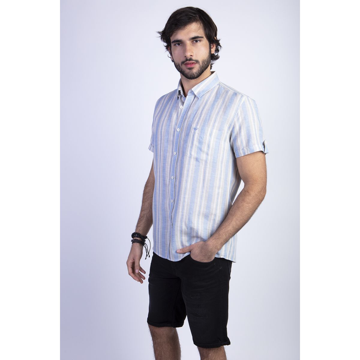 FEROUCH - Camisa Listada St. Louis F Celeste Ferouch