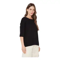 JACINTA TIENDA - Chaleco Sol negro