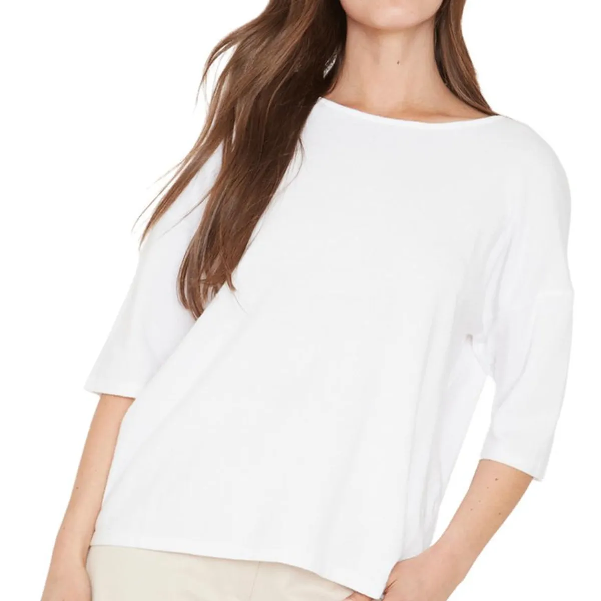 JACINTA TIENDA - Chaleco Sol blanco Jacinta Tienda