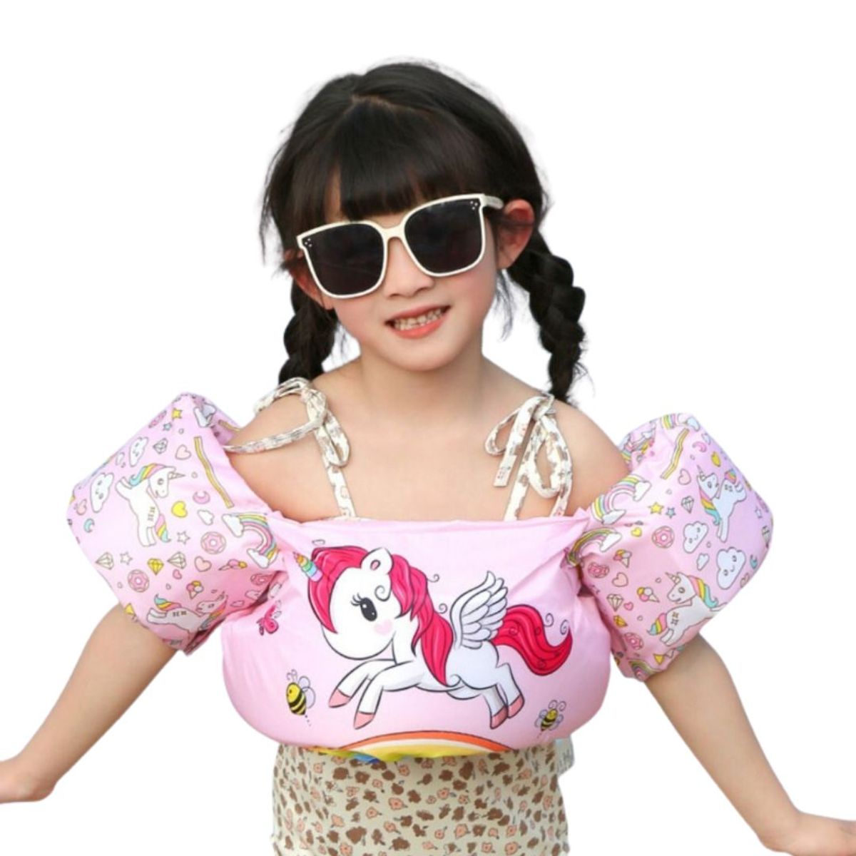 BABYLUNA - Flotador Chaleco Salvavida Niño para Natación Unicornio