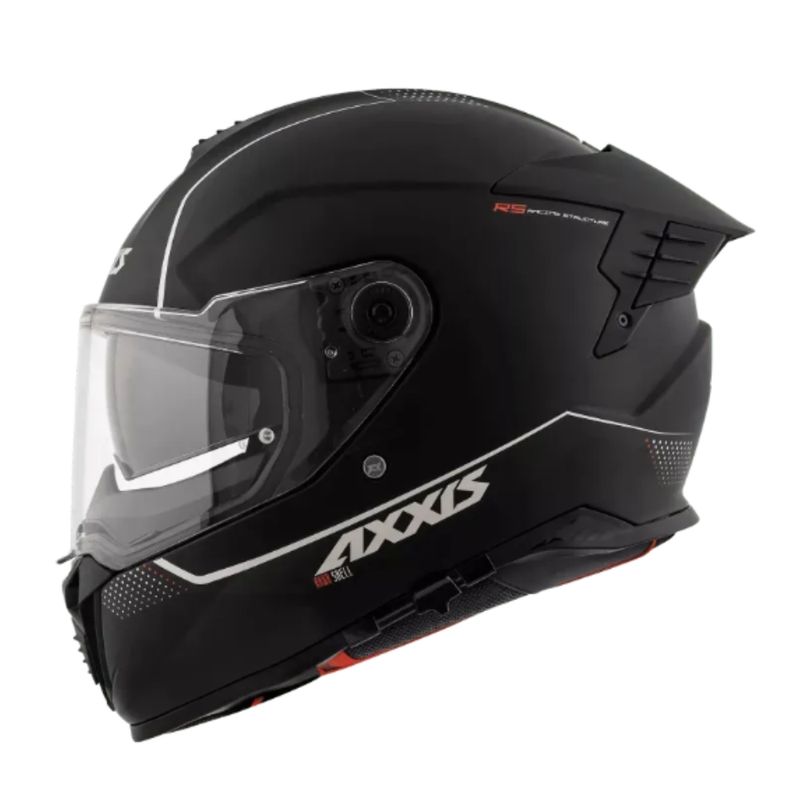 AXXIS - Casco Axxis Hawk SV Solid A1 Negro Mate.-