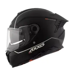 AXXIS - Casco Hawk SV Solid A1 Negro Mate