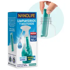 NANOLIFE - Limpiavidrios - Recarga x1