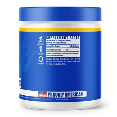 Imagen 2 del producto Creatina Monohidratada Ronnie Coleman Creatine Xs Polvo 300g Sin Sabor