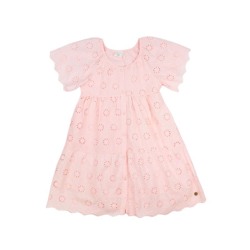 FICCUS - Vestido Kids Niña Earth Naranjo Pálido