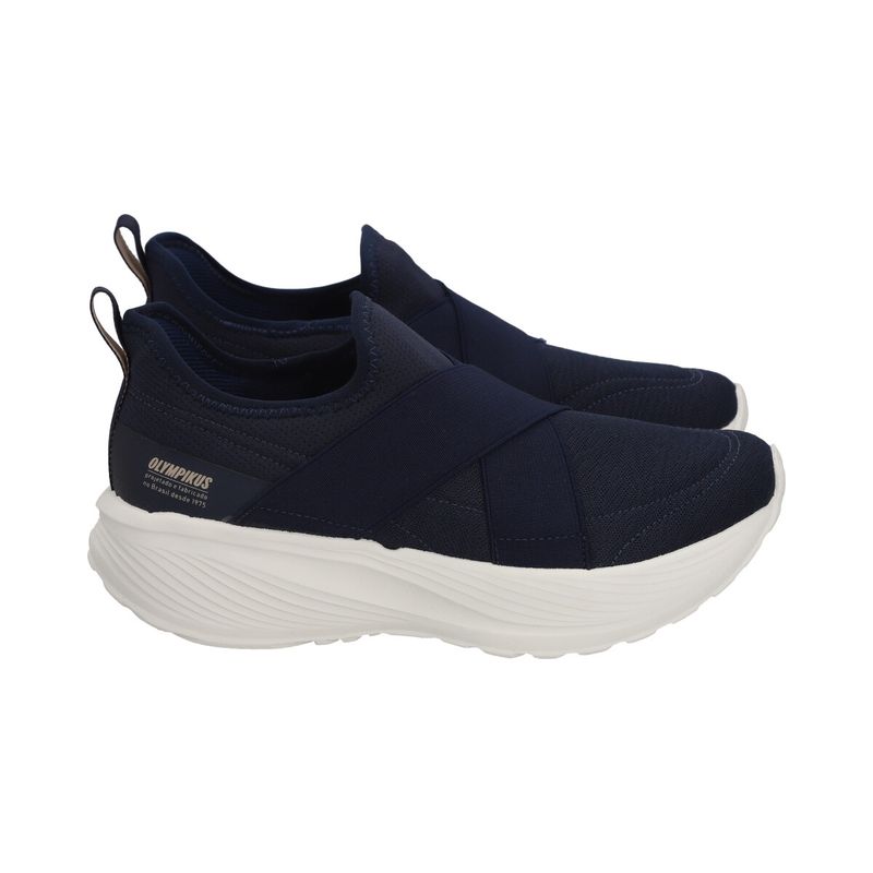OLYMPIKUS - Zapatilla Mujer Flora Azul Marino Olympikus