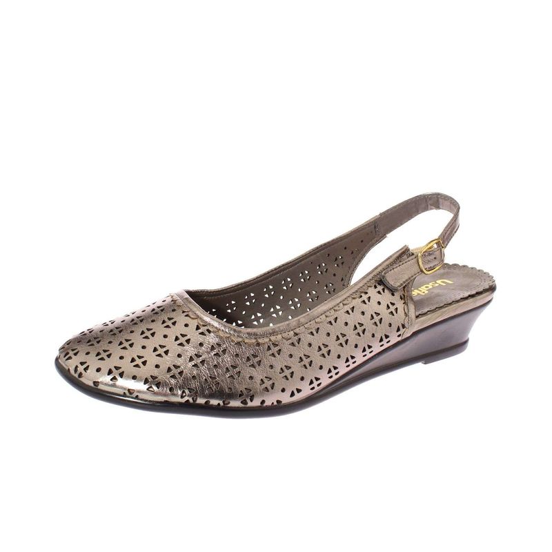 VIA FRANCA - Babucha Para Mujer Color Plata