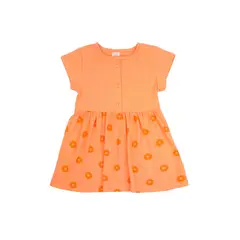 FICCUS - Vestido Bebé Niña Oasis Naranjo