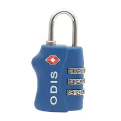 ODIS - CANDADO TSA 33MM AZUL CAN0000136