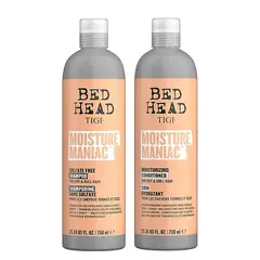 TIGI - Pack Shampoo y Acondicionador Moisture Maniac 750 ml Bed Head -