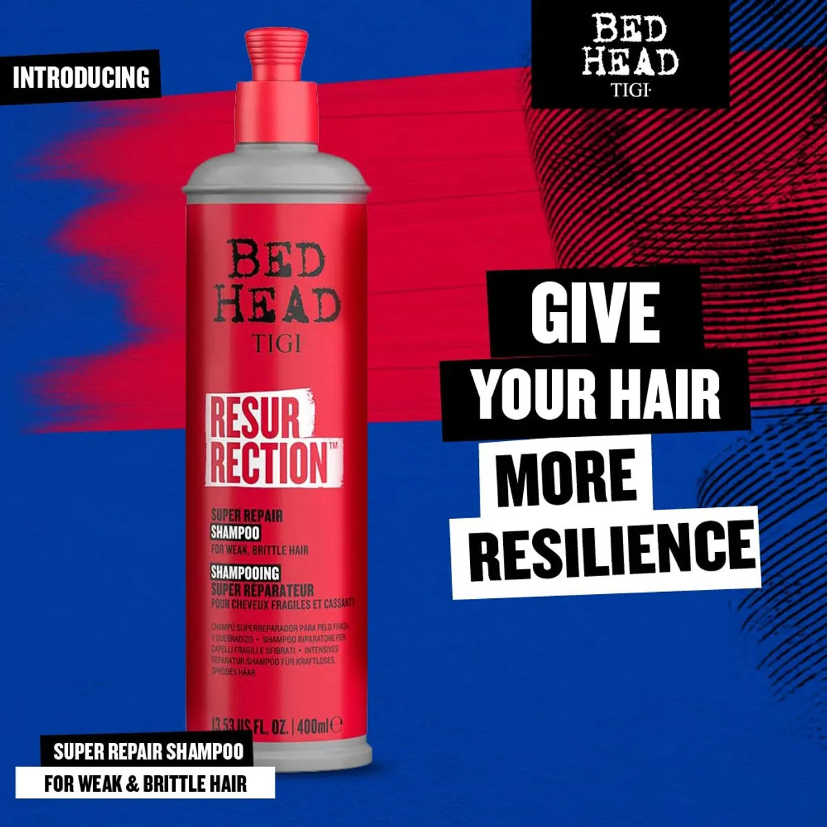 TIGI - SHAMPOO RESURRECTION TIGI BED HEAD 400ML.
