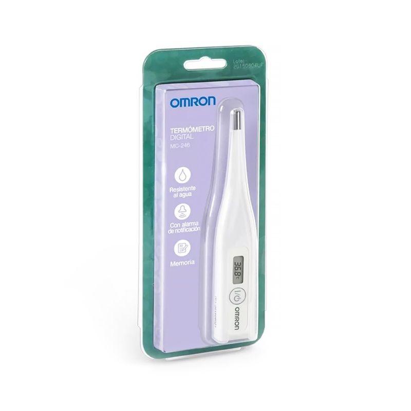 TOPMEDIC - Termómetro Digital Omron Mc 246 Con Memoria