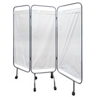 Biombo 3 Cuerpos Clínico Plegable