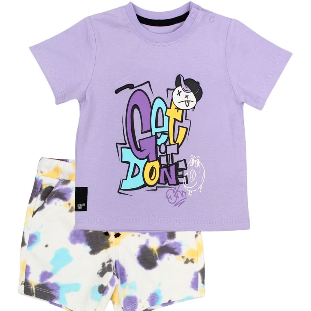 FICCUS - Conjunto Bebé Niño Go Lila