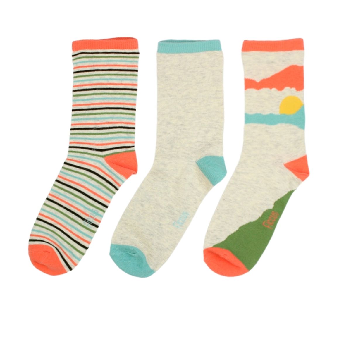 FICCUS - Calcetín Teens Niño Ri Gris