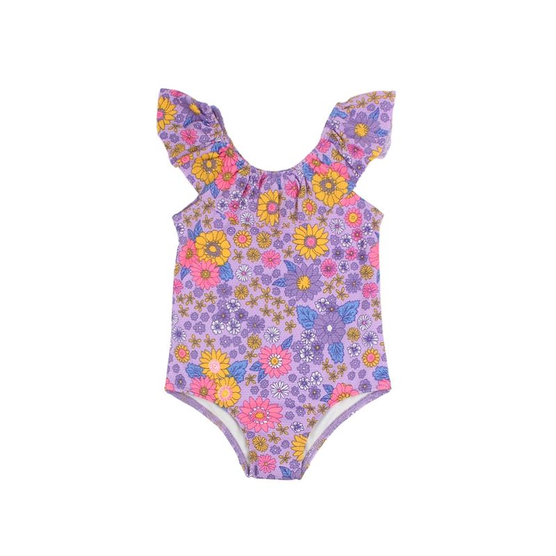 FICCUS - Traje de Baño Kids Niña Oasis Lila